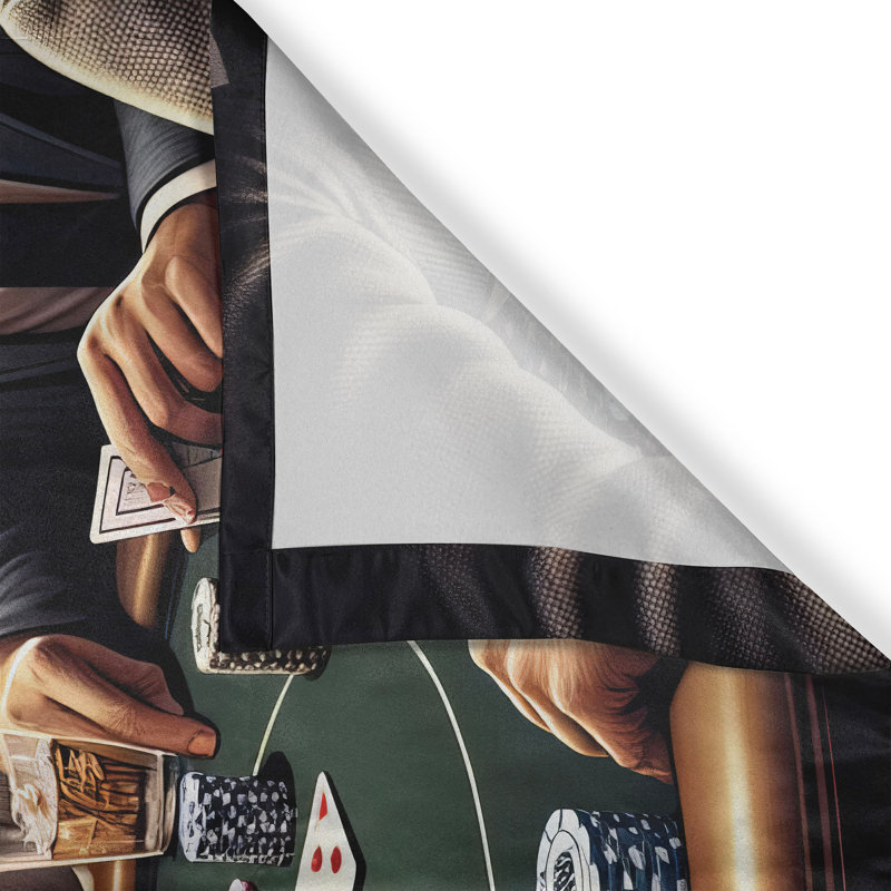 Dog Kitchen Curtain, 55" W x 24" L