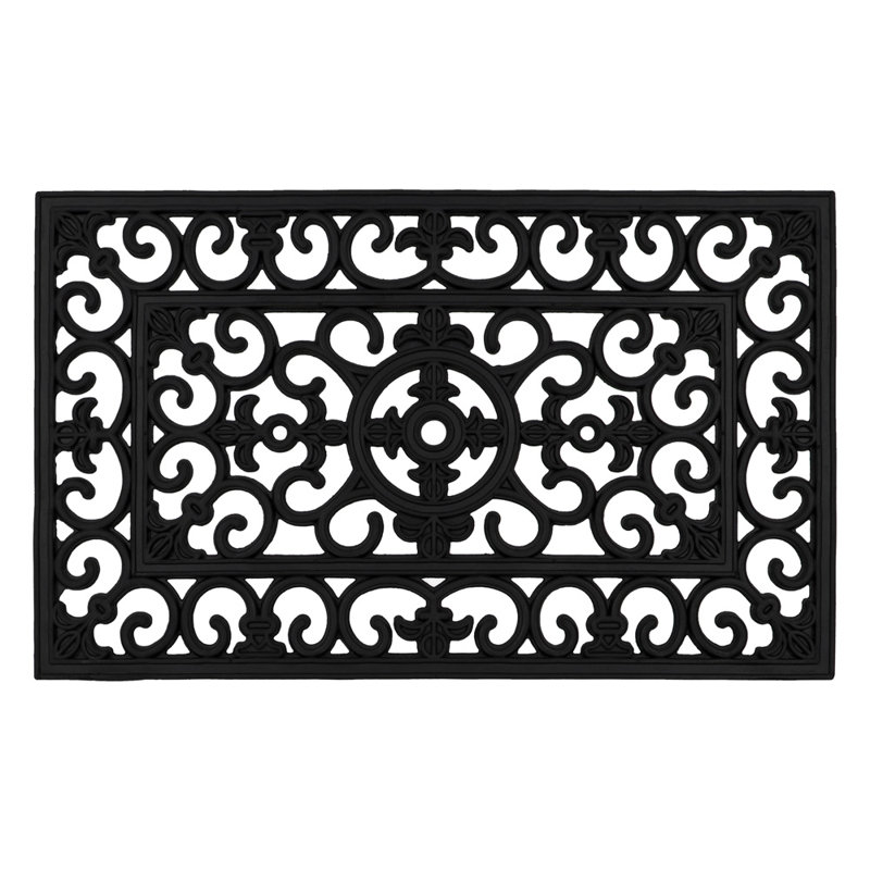Non-Slip Outdoor Doormat, Rectangle W45 x L75 cm