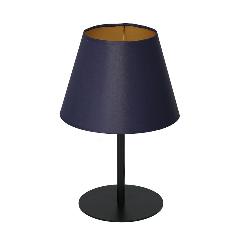 Aleesia Metal Table Lamp, Blue