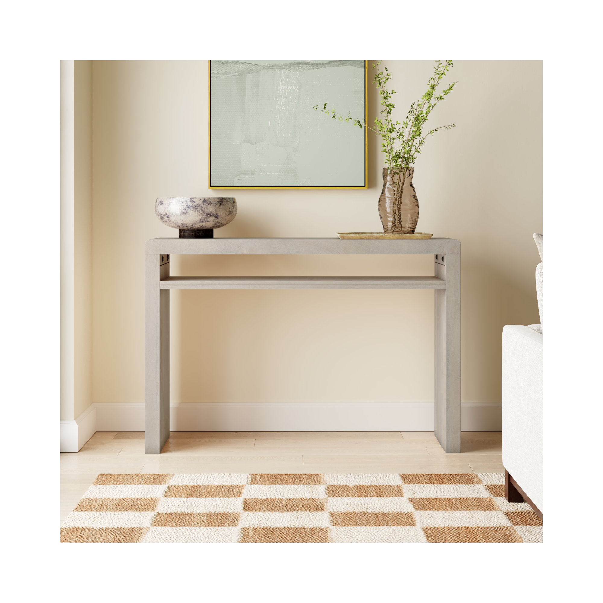 Oni 51'' Solid Wood Console Table