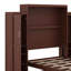 Lit escamotable avec 2 garde-robes et tablette de rangement-977262923-977262933