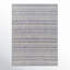 Tapis rayé bleu / gris Valentin / intérieur / extérieur-1265225399