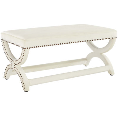 Modway Expound Upholstered Nailhead Trim Velvet Bench