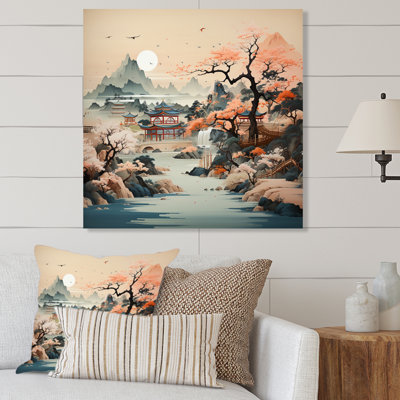 China Art Silk Road II - reproduction d'art chinois sur métal