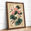 Pink Lotus in Frame Botanical - Framed Print-1190857705-1190857709