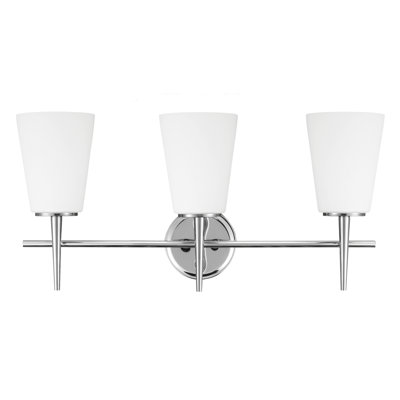 Erlandson 3-Light Dimmable Vanity Light