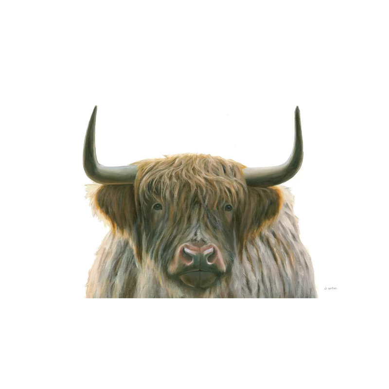 Highlander par James Wiens - Estampe numérique sur toile tendue avec châssis, H 40 po x l 60 po x 1,5 po