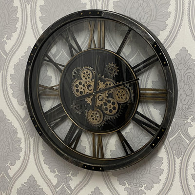 Millikan Metal Wall Clock