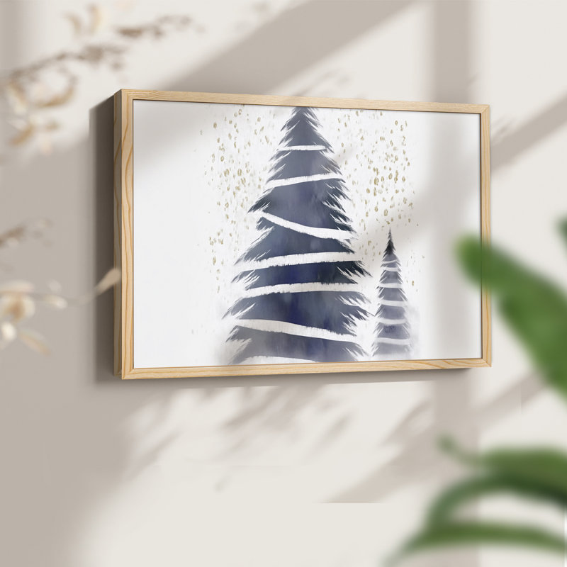Art de Noël - DCCXCIV - Reproduction encadrée - Restickable, Naturel, H 16 po x l 20 po