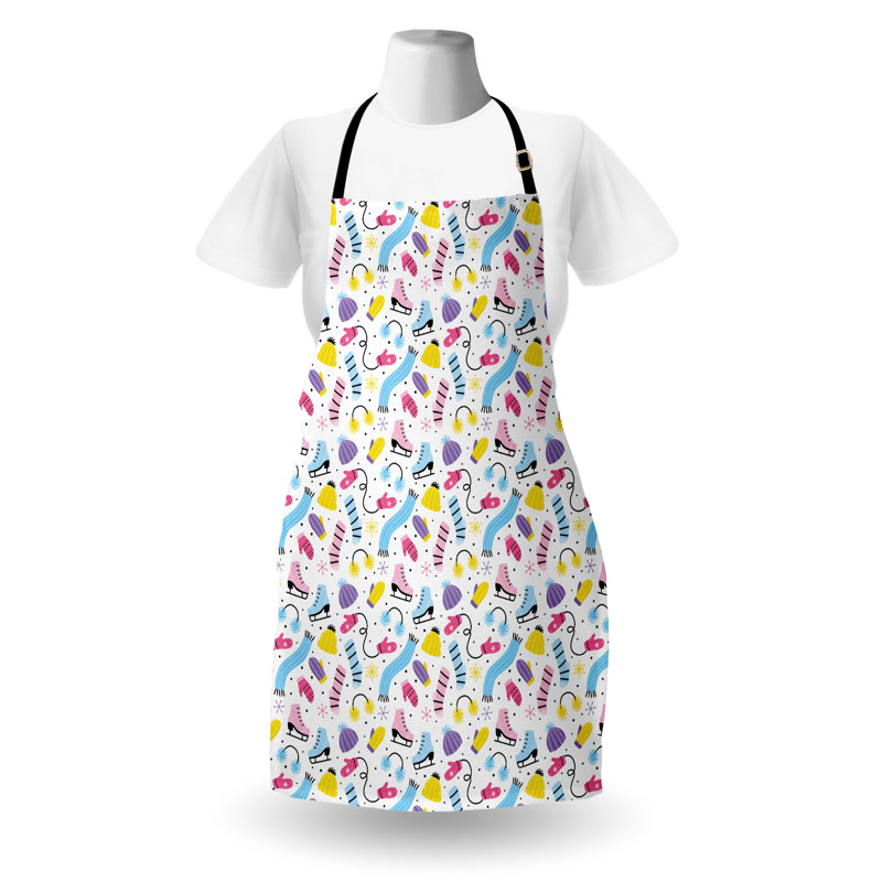 Multicolore tablier de patins à glace East Urban Home