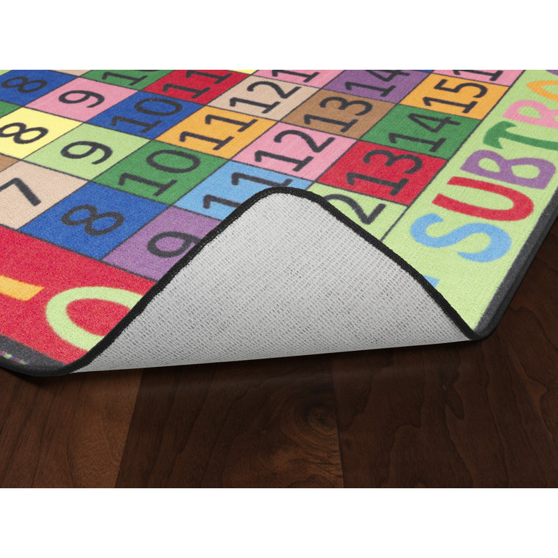 Jeu en tissu d’addition et de soustraction, H 0,5 po x l 48 po x P 48 po