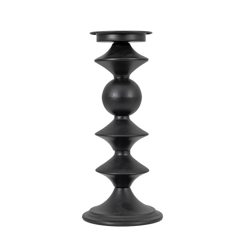 Iron Tabletop Pillar, 27cm H x 14cm W x 14cm D