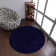 Sanford Hand Tufted Shag Polyester Eco-Friendly Area Rugs - Blue Color, Plain Solid Design, High Pile Thick Handmade Anti Skid Area Rugs for Living Room, Bed Room