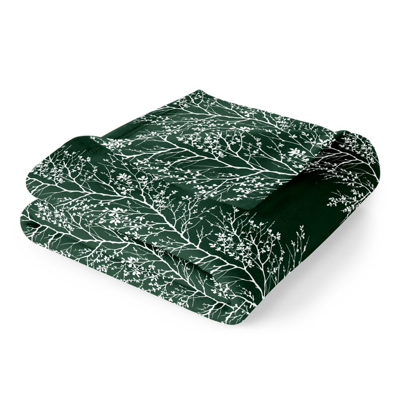 Jeté ultra doux surdimensionné, Vert forêt