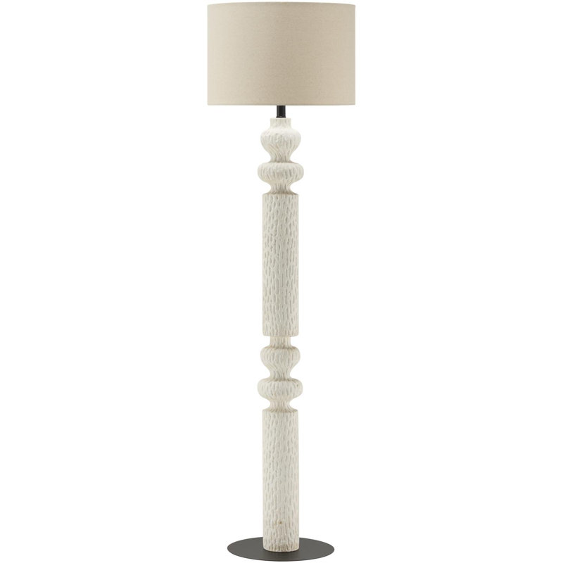 Lampe sur pied Parrett, Beige