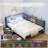Full Corner Daybed With Storage, Bookcase Headboard, LED Light & Built-In Charging Station-1291519032