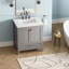 Meuble-lavabo autoportant de 30 po avec lavabo