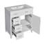 Meuble-lavabo autoportant 30 po avec lavabo en céramique et 3 tiroirs-106714230
