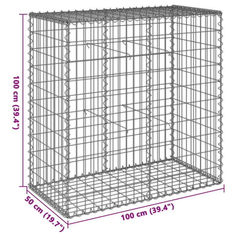 Annot Border Fencing, 100cm H x 100cm W x 50cm D