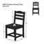 Chaises de salle à manger d'extérieur en PEHD toutes saisons (ensemble de 2)-1970658315