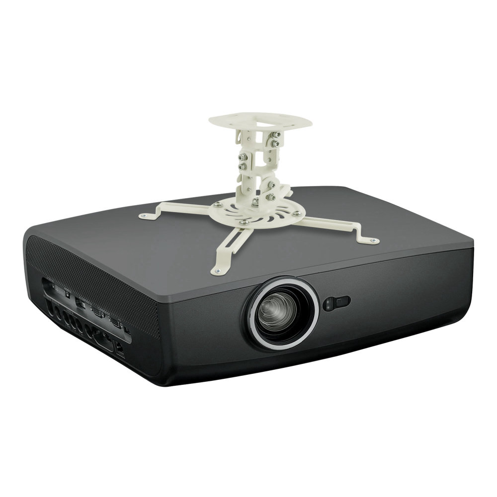 MountIt! Low Profile Projector Ceiling Mount, 360 Full Motion Rotation