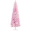 Arbre de Noël artificiel enneigé 7,5 pi de hauteur avec pin en forme de pin et branches réalistes