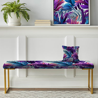 Palmier à motif tropical Palm Reverie