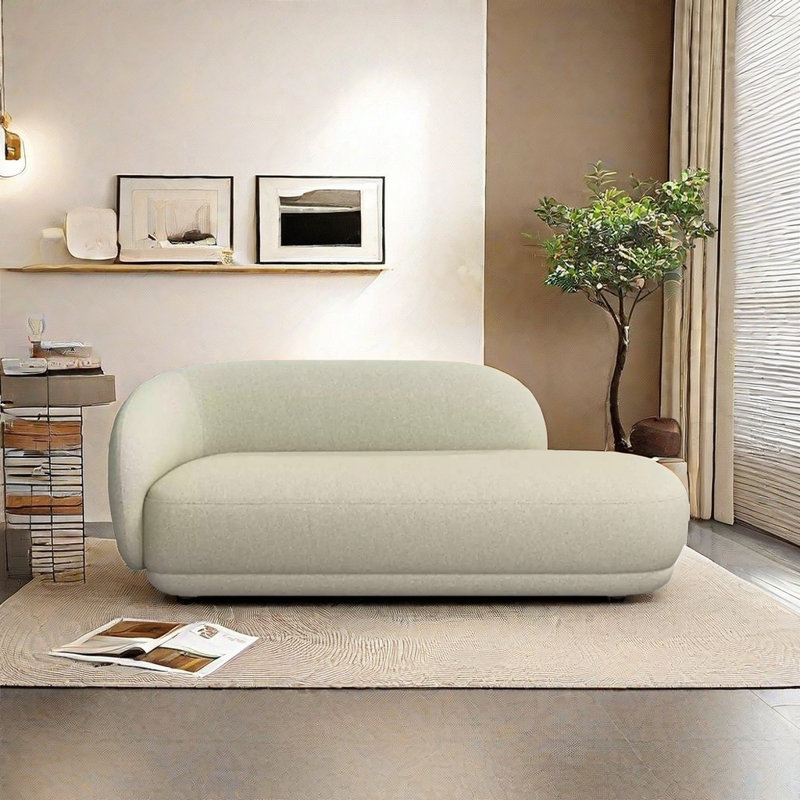 Chaise longue - Matériau confort et bois massif