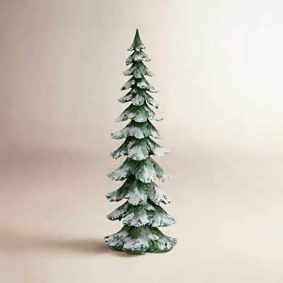 Resin Tabletop Christmas Tree