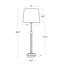Lampe en cristal Auburn