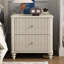 Ensemble de chambre à coucher 3 pièces avec lit et 2 tables de chevet-2068603177-2068603180