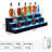 LED Liquor Bottle Display Shelf, Bottle Display Shelf Bar Shelves with Remote & App Control, 16 Colours, 4 Music Modes