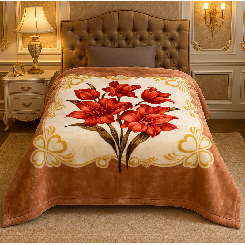 LuxeSleep Heavyweight Reversible Bed Blanket