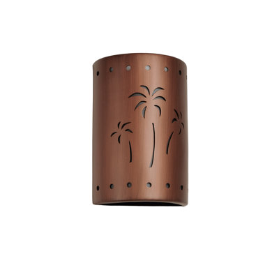 Lampe murale d'extérieur en céramique Hockinson, ampoule DEL incluse