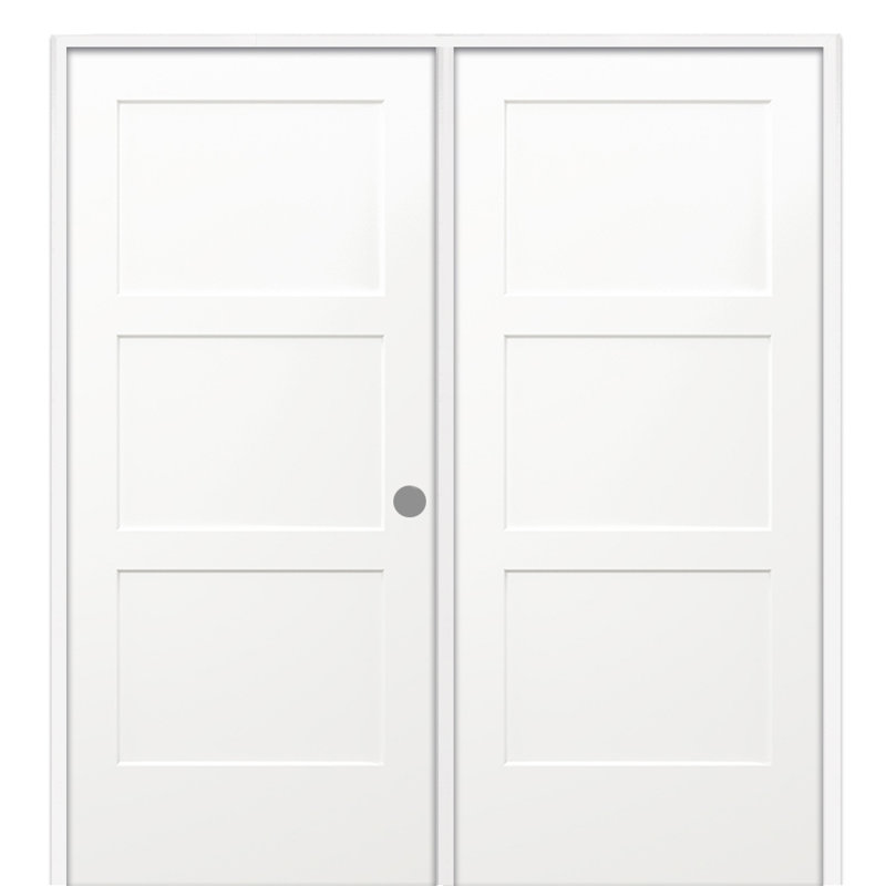 Portes françaises Birkdale, 60 po x 80 po, Gauche