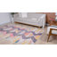  Tapis abstrait orange / gris-69787460