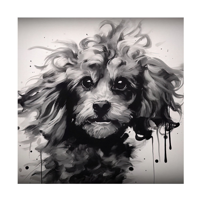 Art sur toile «Bachelor Sasha Marley», H 14 po x l 14 po