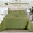 The Blue Nile Mills Geometric Fringe Cotton Blend Jacquard Bedspread And Pillow Sham Set-119319210-119319214