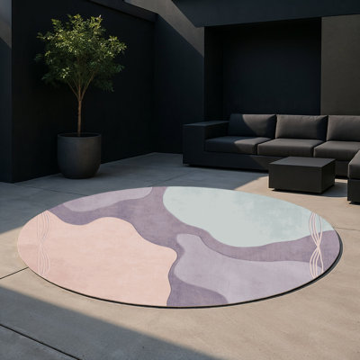 Tapis intérieur et extérieur Seafoam Glow