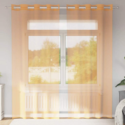 Fabric Room Darkening No Curtain Header Type Sliding Panel Pair