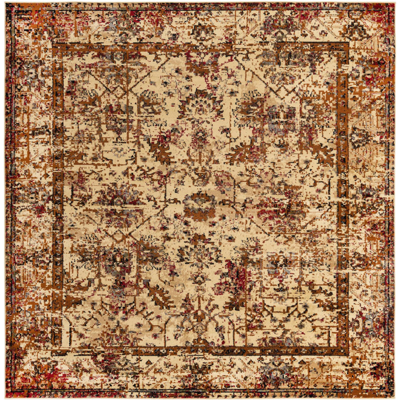 Alameda Geometric Indoor Rug, Square 7'10"
