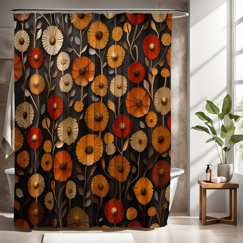 Shower Curtain, 93"H x 70"W