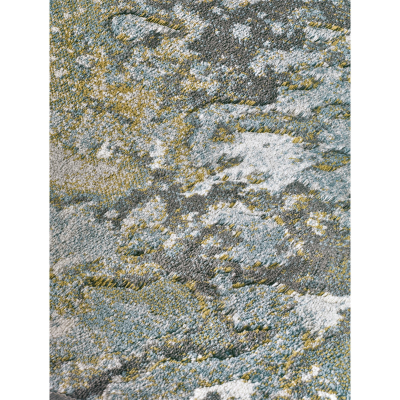 Anick Abstract Flat Weave Area Rug, Rectangle 200 x 290 cm