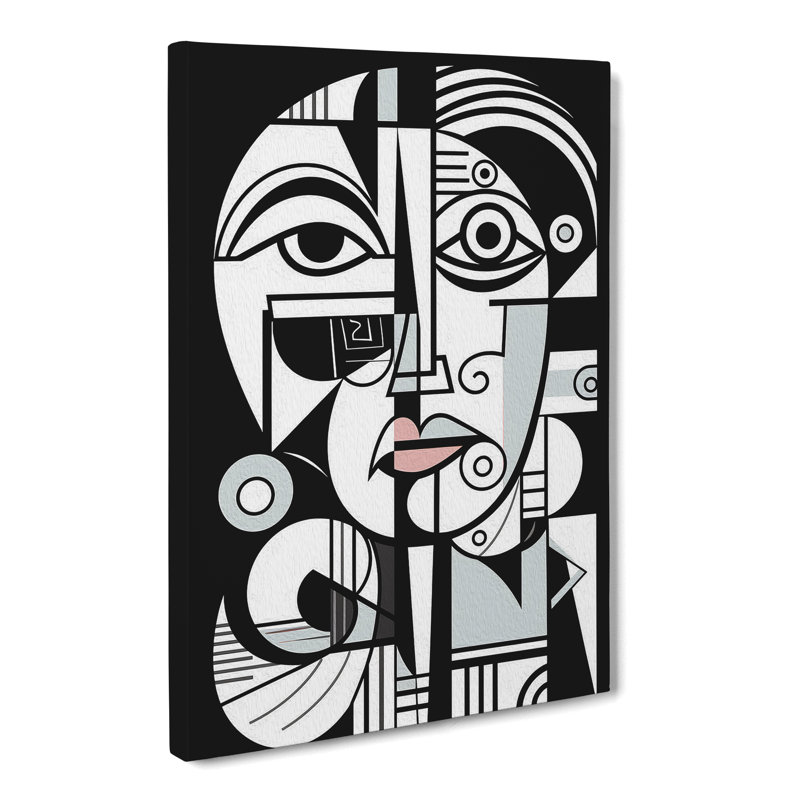Pablo Picasso Line - Wrapped Canvas, 60cm H x 40cm W x 3cm D