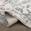 Tapis oriental en polyester tissé à la machine en gris-2004122728