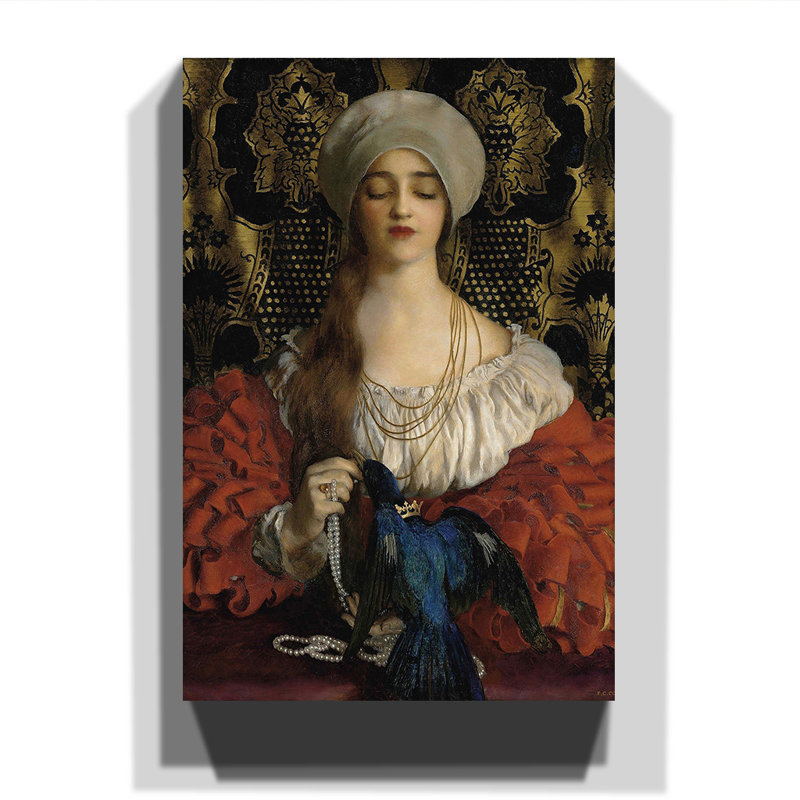 Frank Cowper Cadogan - Wrapped Canvas Painting, 60cm H x 40cm W