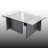 Rectangle Tempered Glass Coffee Table-93876582-93876591