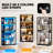  Display Cabinet with Glass Doors, 4-Tier Display Case,  Curio Cabinet with 3 Color Lights for Collectibles, Storage Cabinets with Human Body Sensor-1223310782