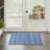 Anerinda Solid Hand Loomed Wool/Cotton Area Rug in Denim Blue