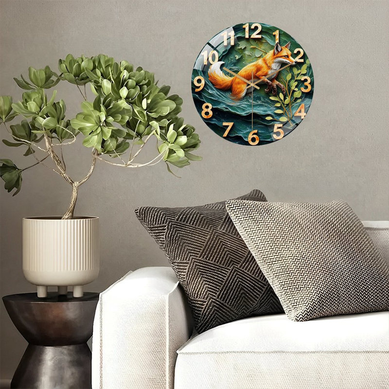 Horloge murale 12 po